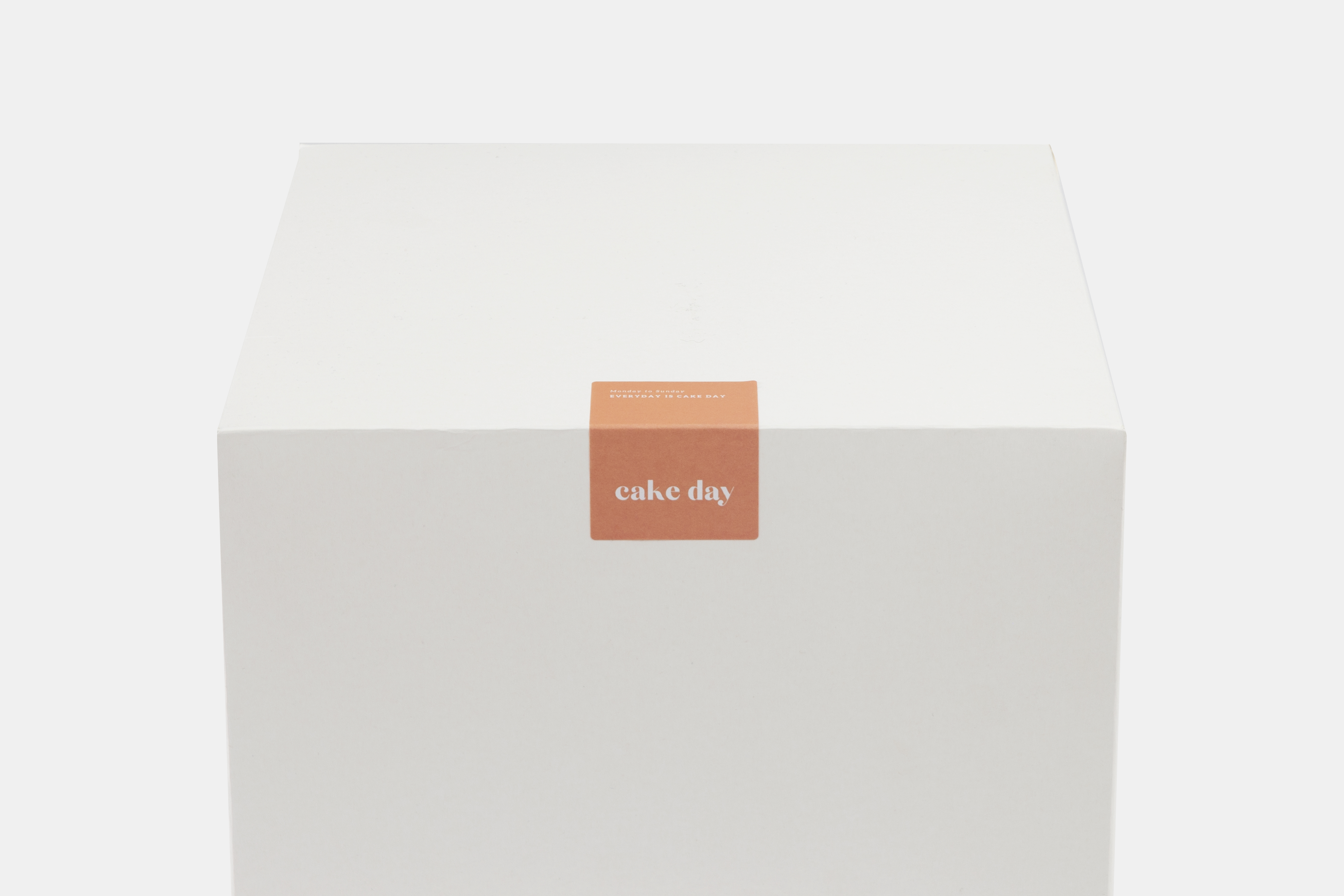 Printed stickers for bakery packaging and boxes