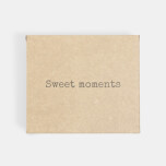 sweet moments brown bakery box
