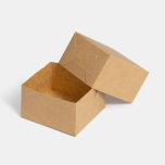 Bakelse 105x95x60 brun oppen