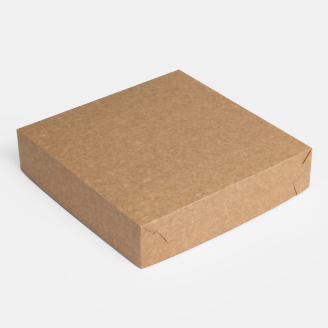 Bakelseforpackning 275x275x60 brun kuva
