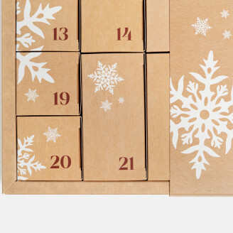 04 02 001 02 022 Joulukalenteri 24 tyhjalla pakkauksella 3  kuva