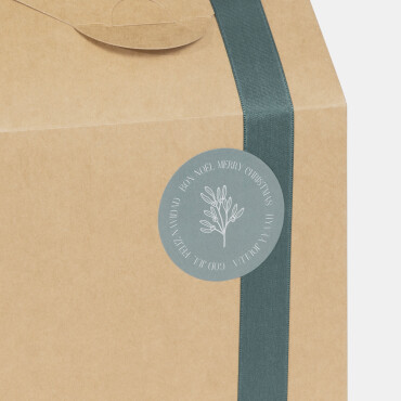 "Merry Christmas" stickers in multiple languages image