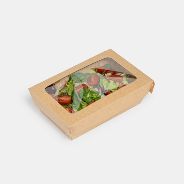 Takeaway box with window 165 image