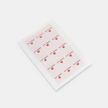 Round "Olet tärkeä"-stickers, 15 pcs image