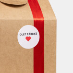 06 06 013 90 058 Klistermarke Olet tarkea 51mm 2 