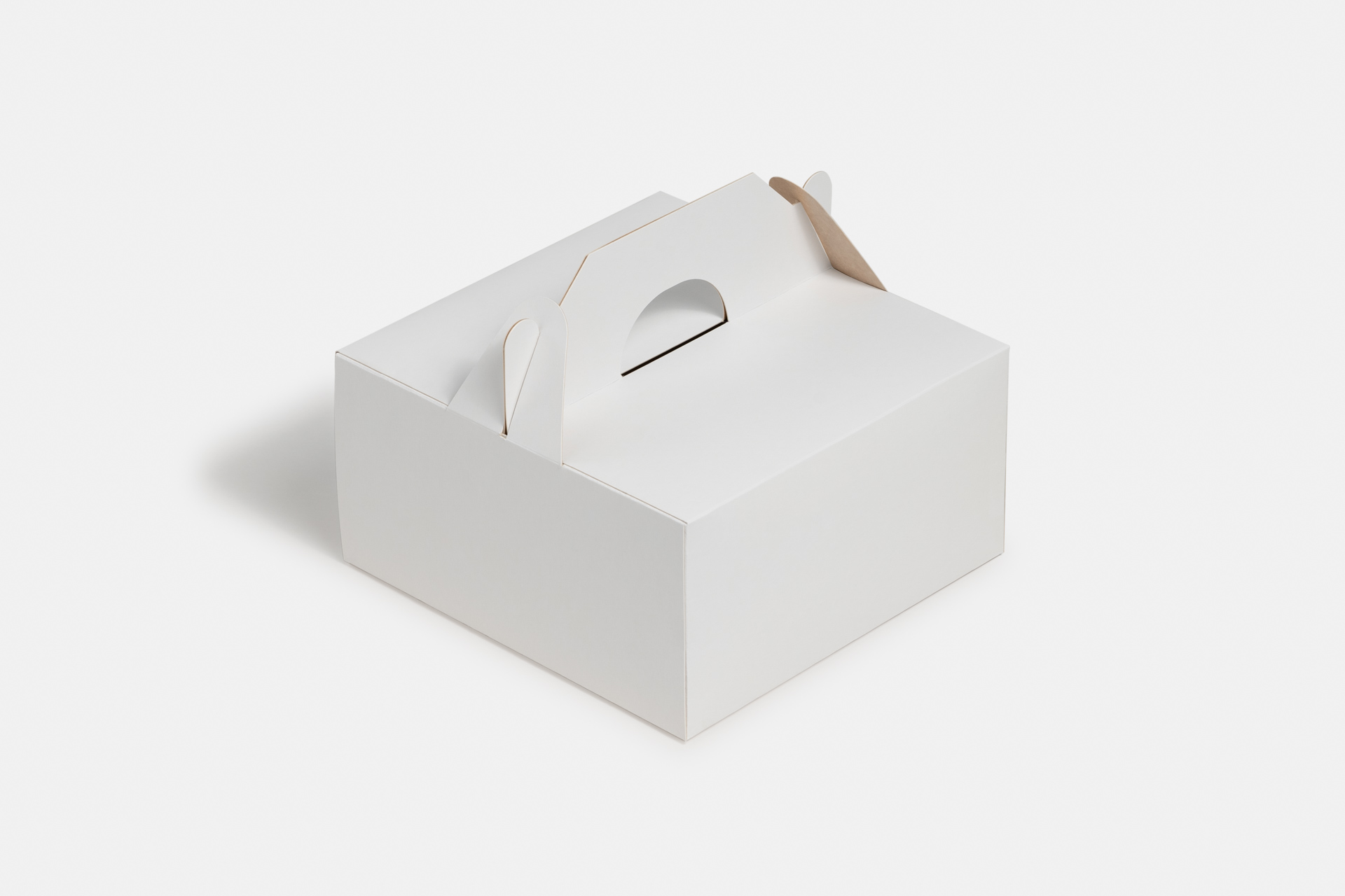 Cake box for cakes and other baked goods