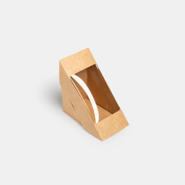 Triangular sandwich box with window 123 image