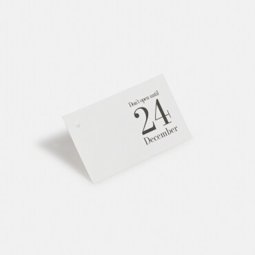 Pakettikortti "Don't open until 24" kuva